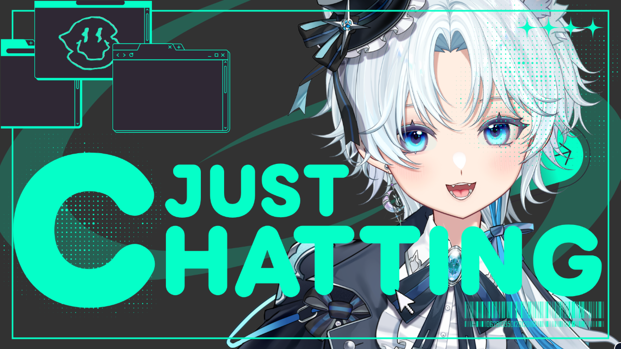 雑談配信のテンプレプレビュー