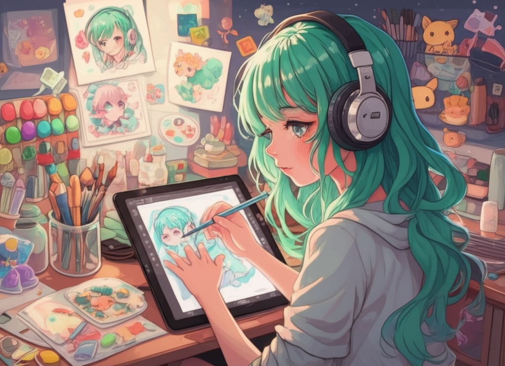 さくらのお絵描き配信